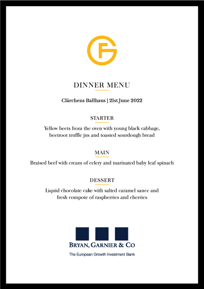 Berlin-Dinner-Menu